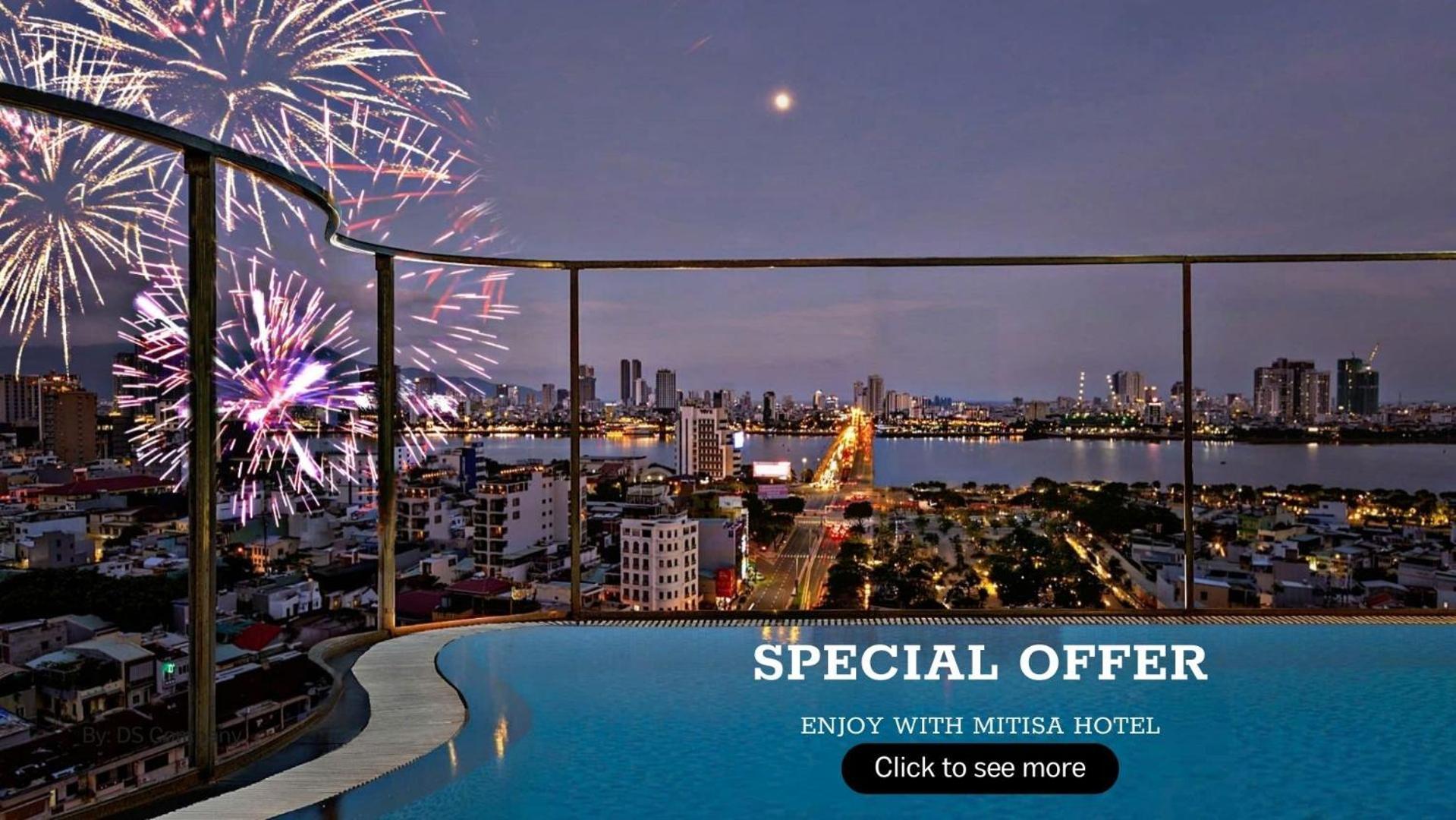 Mitisa Hotel Da Nang - Near Dragon Bridge Bagian luar foto